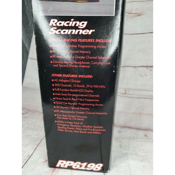 Vintage 97 Thomson RCA Scantrak Racing Full Function LCD Display Racing Scanner - Picture 8 of 12